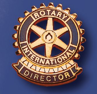 Functiepin director Rotary service club