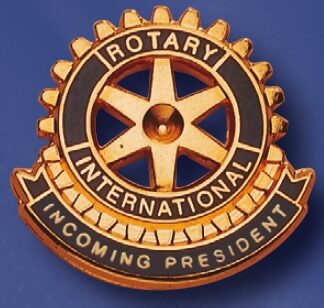 Rotary functiepin incoming president
