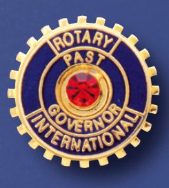 Rotary pin de fonction ancien gouverneur