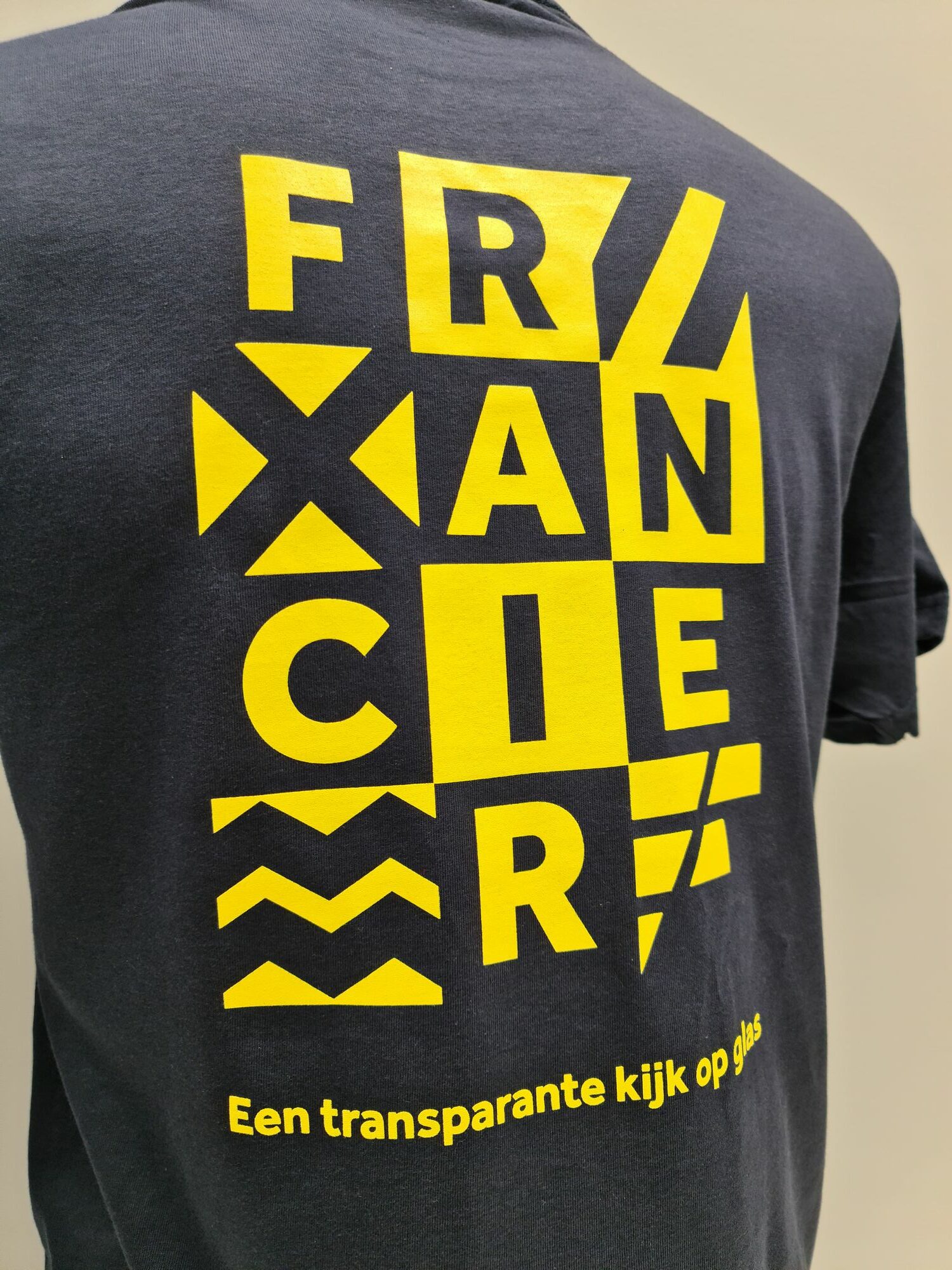 Textielbewerking T-shirt Francier