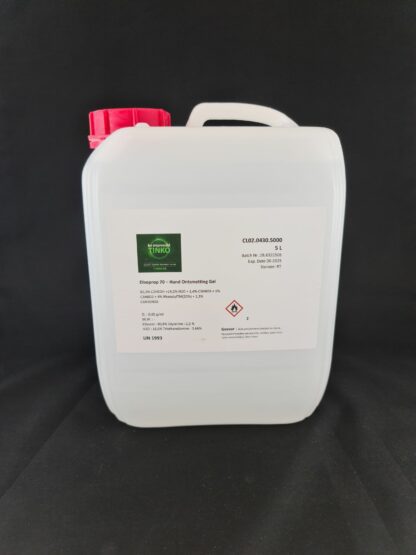 Disoprop 70 - Hand disinfectant gel - 5 litres
